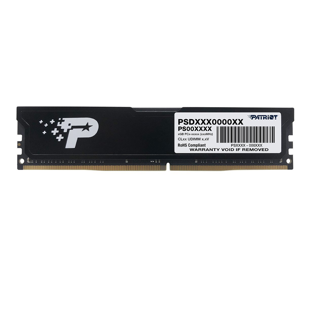 Оперативна пам'ять Patriot DDR4 Patriot SL 4GB 2666 MHz CL19 Black 1 (PSD44G266682S)
Оперативна пам'ять Patriot DDR4 Patriot SL 4GB 2666 MHz CL19 Black 1 (PSD44G266682S)
