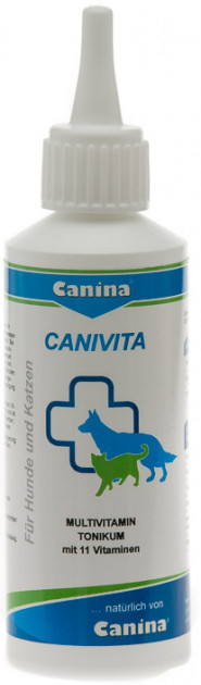 Витаминный тоник с быстрым эффектом Canina Canivita 100 мл (4027565110001)
Витаминный тоник с быстрым эффектом Canina Canivita 100 мл (4027565110001)