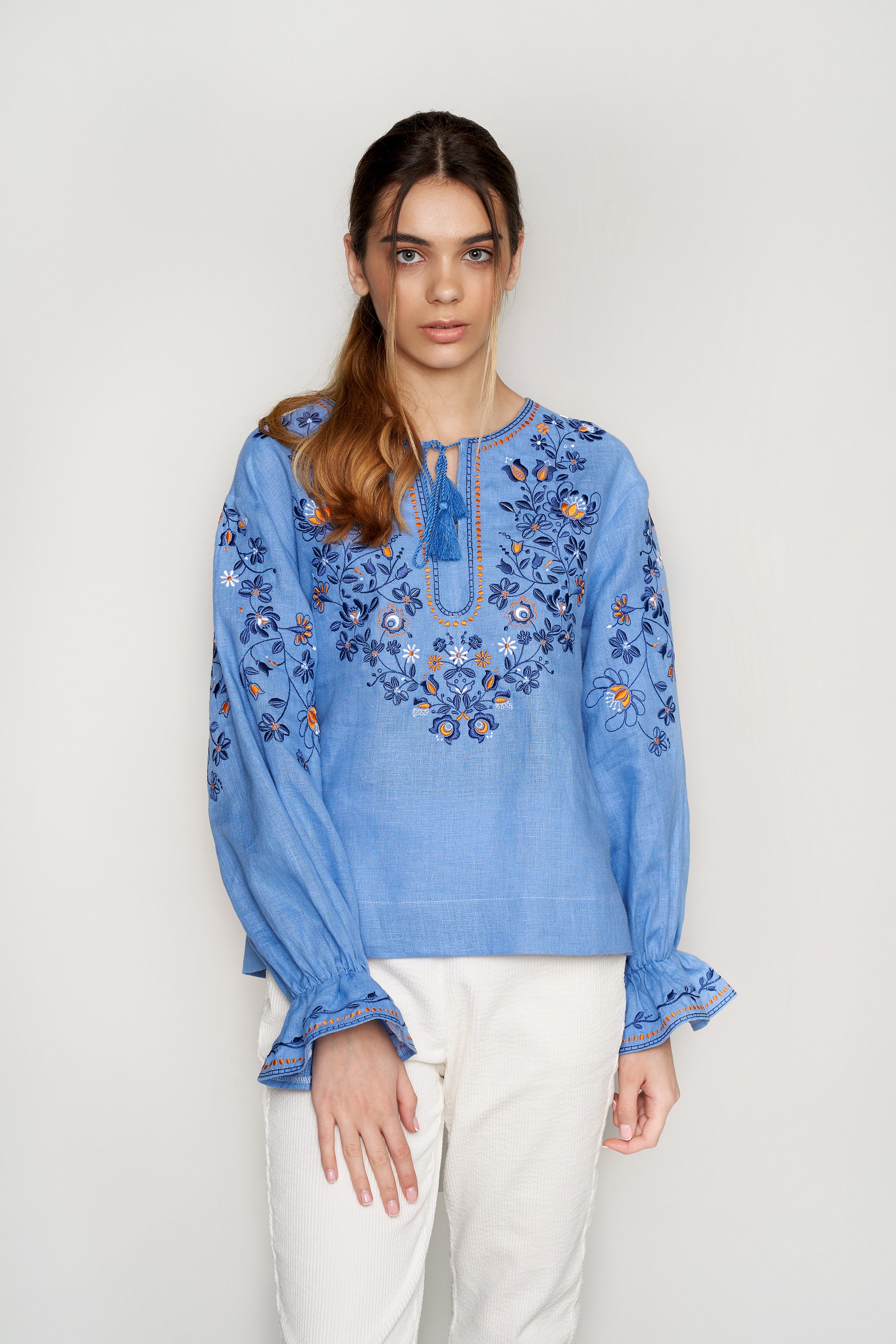 Жіноча вишита блуза Blue 3 UKR-5202 UkrGlamour, Жіноча вишита блуза Blue 3 S UKR-5202 UkrGlamour
Жіноча вишита блуза Blue 3 UKR-5202 UkrGlamour, Жіноча вишита блуза Blue 3 S UKR-5202 UkrGlamour