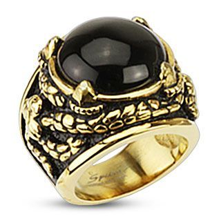 Перстень мужской из стали Spikes R-H2032 с ониксом (имитация) (Размер 11 (наш 20,7))
Перстень мужской из стали Spikes R-H2032 с ониксом (имитация) (Размер 11 (наш 20,7))