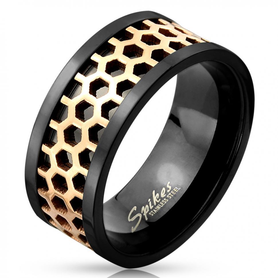 Мужское кольцо из стали с рельефной вставкой Spikes R-M4278 (Размер 13 (наш 22,3))
Мужское кольцо из стали с рельефной вставкой Spikes R-M4278 (Размер 13 (наш 22,3))