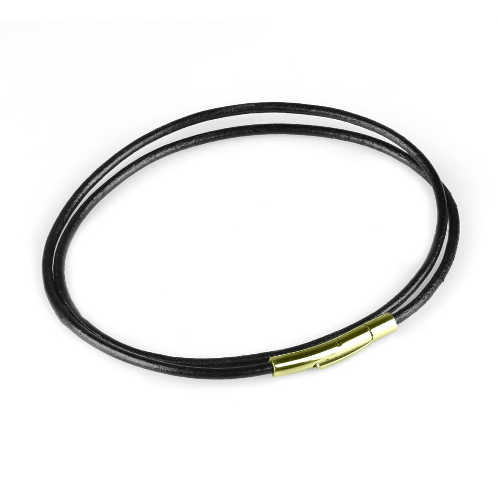 Кожаный шнурок премиум Everiot Select LC-5002-GD с застежкой из стали (2 мм, 70 см)
Кожаный шнурок премиум Everiot Select LC-5002-GD с застежкой из стали (2 мм, 70 см)