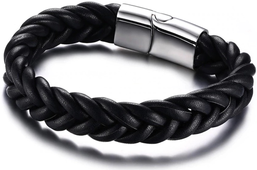 Браслет Мужской Kaylo Strong Wicker Black Silver Lock из натуральной кожи 20 см (vs-501-20)
Браслет Мужской Kaylo Strong Wicker Black Silver Lock из натуральной кожи 20 см (vs-501-20)
