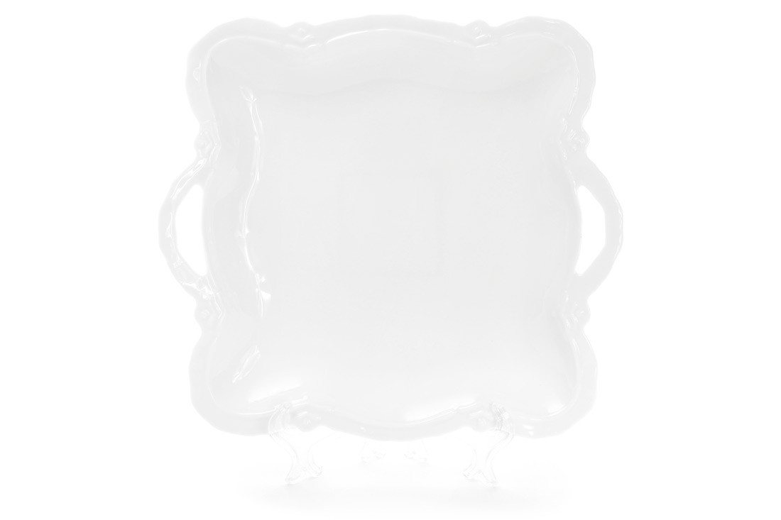 Блюдо BonaDi фарфоровое сервировочное квадратное с ручками 26см, цвет - белый 988-148
Блюдо BonaDi фарфоровое сервировочное квадратное с ручками 26см, цвет - белый 988-148