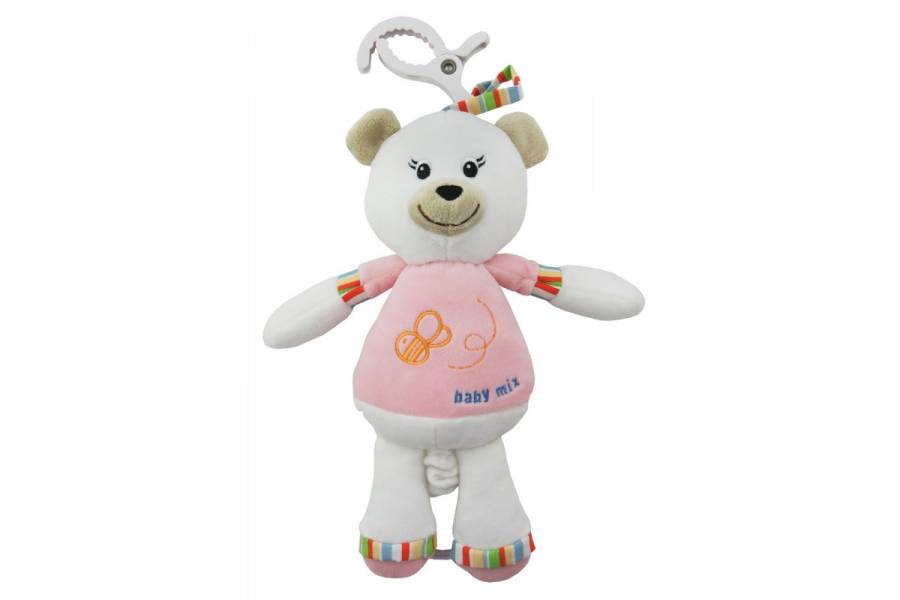 BABY MIX Подвеска на клипсе плюшевая "Медвежонок" муз. bublik (TР014TE-8295L-25P/B-Y)
BABY MIX Подвеска на клипсе плюшевая "Медвежонок" муз. bublik (TР014TE-8295L-25P/B-Y)