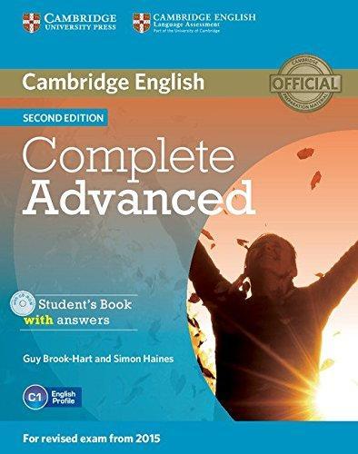 Учебник Complete Advanced 2nd Edition Students Book with key with CD-ROM with Class CDs ISBN 9781107688230
Учебник Complete Advanced 2nd Edition Students Book with key with CD-ROM with Class CDs ISBN 9781107688230