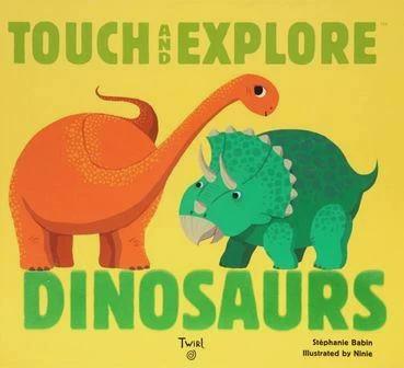 Книга с тактильными ощущениями Touch and Explore Dinosaurs Ninie ISBN 9782745978943
Книга с тактильными ощущениями Touch and Explore Dinosaurs Ninie ISBN 9782745978943