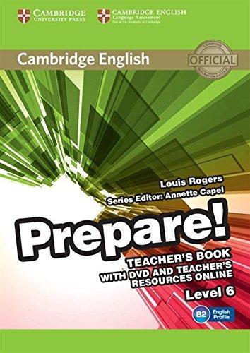 Книга для учителя Cambridge English Prepare! 6 Teachers Book with DVD with Teachers Resources Online ISBN 9780521180344
Книга для учителя Cambridge English Prepare! 6 Teachers Book with DVD with Teachers Resources Online ISBN 9780521180344