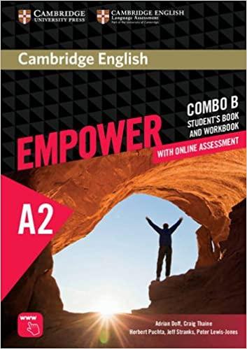 Учебник Cambridge English Empower A2 Elementary Combo B Students Book and Workbook ISBN 9781316601235
Учебник Cambridge English Empower A2 Elementary Combo B Students Book and Workbook ISBN 9781316601235