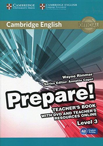 Книга для учителя Cambridge English Prepare! 3 Teachers Book with DVD with Teachers Resources Online ISBN 9780521180566
Книга для учителя Cambridge English Prepare! 3 Teachers Book with DVD with Teachers Resources Online ISBN 9780521180566