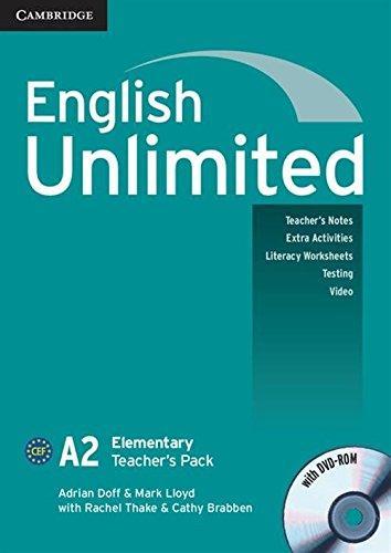 English Unlimited Elementary Teachers Pack (with DVD-ROM) Doff, A ISBN 9780521697767
English Unlimited Elementary Teachers Pack (with DVD-ROM) Doff, A ISBN 9780521697767