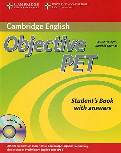 Учебник Objective PET 2nd Ed Students Book with answers with CD-ROM Hashemi, L ISBN 9780521732666
Учебник Objective PET 2nd Ed Students Book with answers with CD-ROM Hashemi, L ISBN 9780521732666