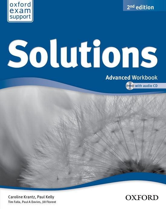 Рабочая тетрадь Solutions 2nd Edition Advanced workbook with Audio CD ISBN 9780194553698
Рабочая тетрадь Solutions 2nd Edition Advanced workbook with Audio CD ISBN 9780194553698