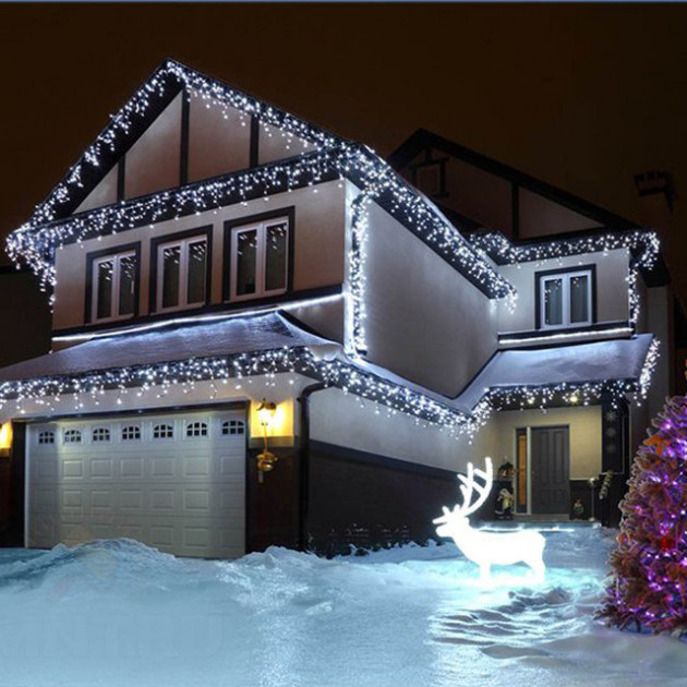 Наружная светодиодная гирлянда Multi Funetion 5м - 100 LED свечение белое былый провод
Наружная светодиодная гирлянда Multi Funetion 5м - 100 LED свечение белое былый провод