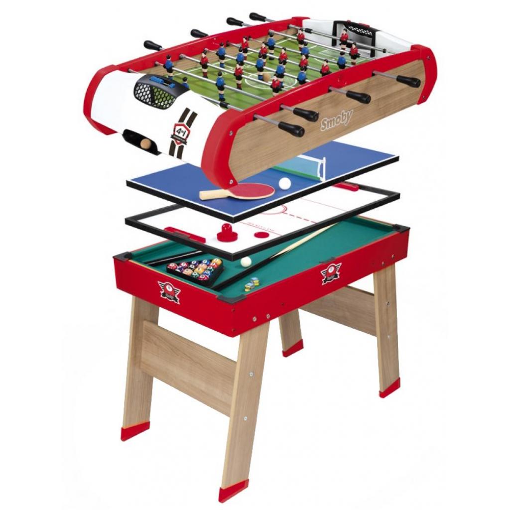 Настольная игра Smoby Деревянный полупрофессиональный стол Power Play 4 в 1 120х90 (640001)
Настольная игра Smoby Деревянный полупрофессиональный стол Power Play 4 в 1 120х90 (640001)