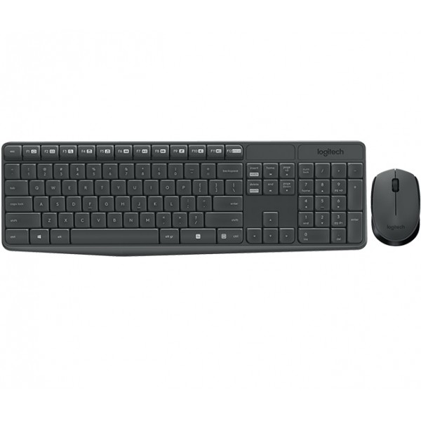 Комплект (клавиатура, мышь) беспроводной Logitech MK235 Black USB (920-007948)
Комплект (клавиатура, мышь) беспроводной Logitech MK235 Black USB (920-007948)