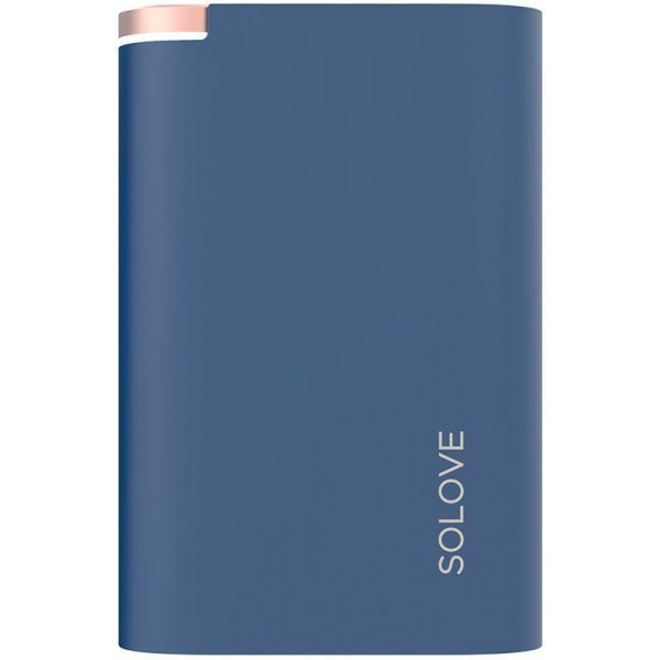 Портативная батарея Solove AirS 8000mAh External Power Bank Normal edition Dark blue
Портативная батарея Solove AirS 8000mAh External Power Bank Normal edition Dark blue