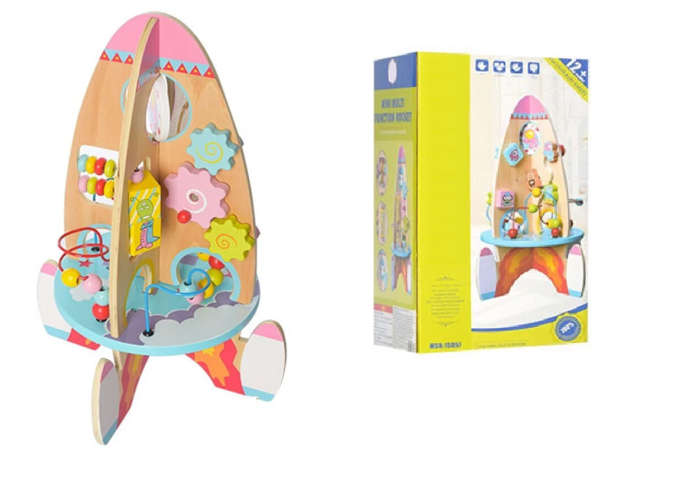 Детская развивающая деревянная игра Ракета Best Toys 1053 (23214) Деревянная развивающая детская игрушка Ракета Пальчиковый лабиринт Шестеренки Бизиборд Счёты Часики для маленьких детей
Детская развивающая деревянная игра Ракета Best Toys 1053 (23214) Деревянная развивающая детская игрушка Ракета Пальчиковый лабиринт Шестеренки Бизиборд Счёты Часики для маленьких детей