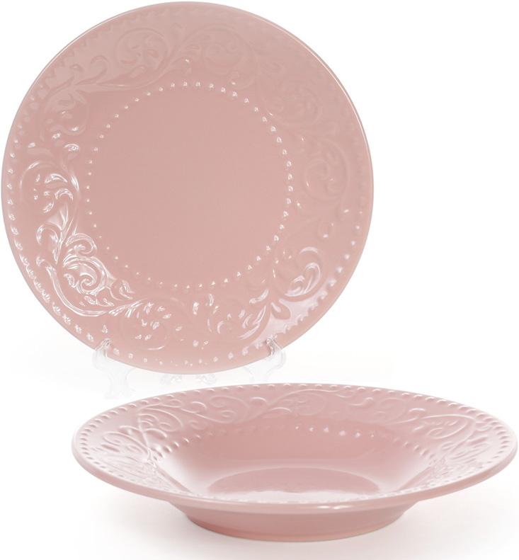Набор 6 суповых тарелок Leeds Ceramics Ø23см, каменная керамика (розовые) Bona (TР01632311750)
Набор 6 суповых тарелок Leeds Ceramics Ø23см, каменная керамика (розовые) Bona (TР01632311750)