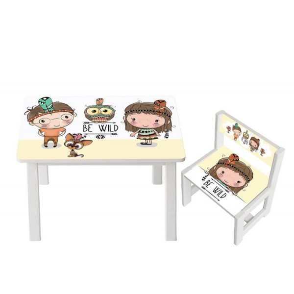 Столик детский и 2 стульчика c укреплением Toys высота 43,5 см. 60/40 Индейцы BSM1-07
Столик детский и 2 стульчика c укреплением Toys высота 43,5 см. 60/40 Индейцы BSM1-07