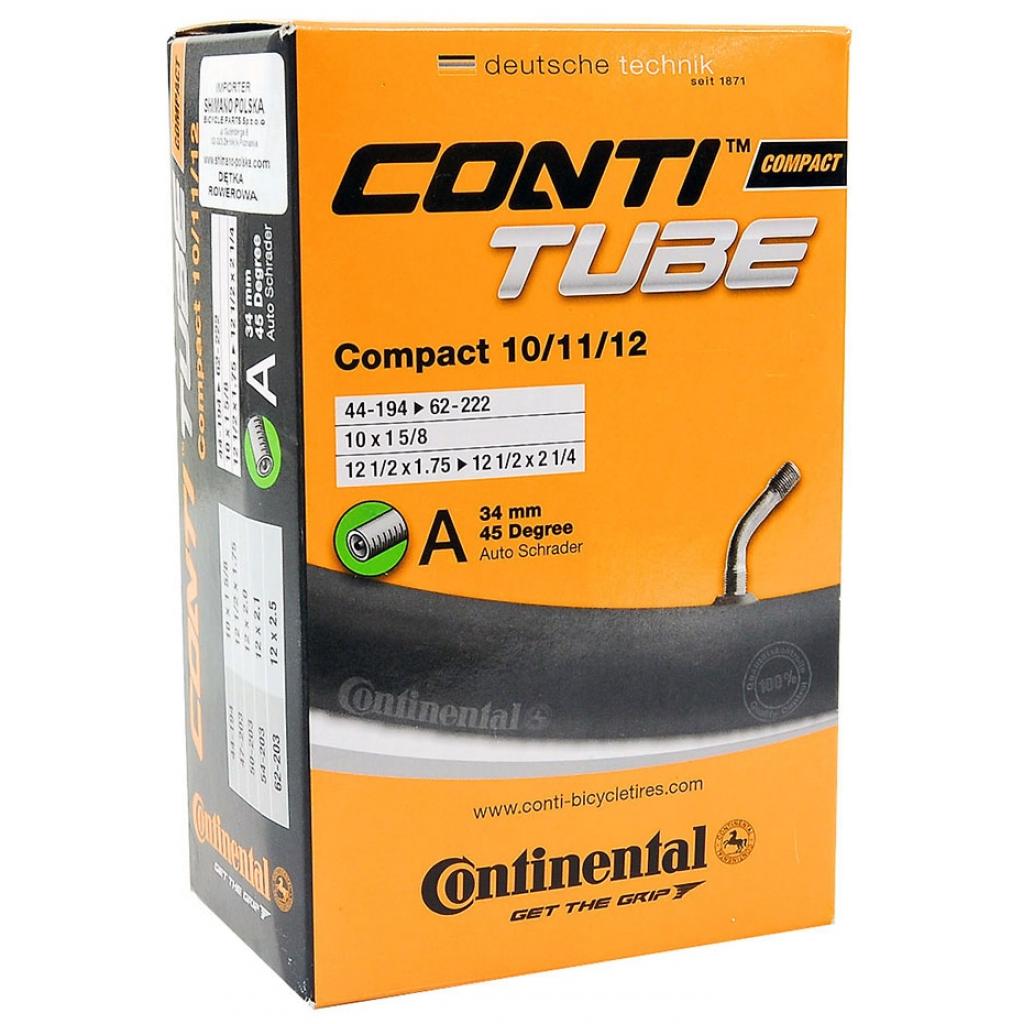 Велосипедная камера Continental Compact 10/11/12" 44-194 / 62-222 RE AV34mm (182211)
Велосипедная камера Continental Compact 10/11/12" 44-194 / 62-222 RE AV34mm (182211)