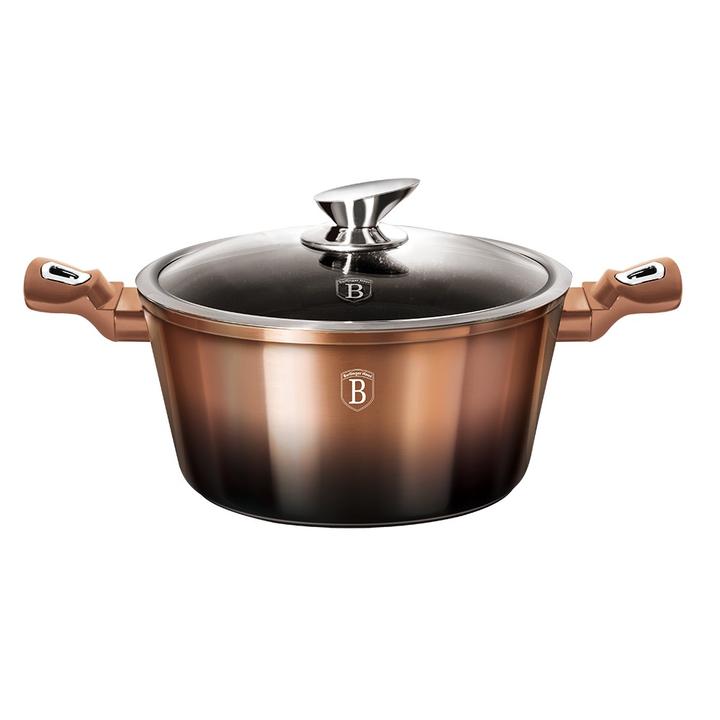 Кастрюля Berlinger Haus ROSE GOLD NOIR Metallic Line D20 см 2.5 л Алюминий BH-1894
Кастрюля Berlinger Haus ROSE GOLD NOIR Metallic Line D20 см 2.5 л Алюминий BH-1894