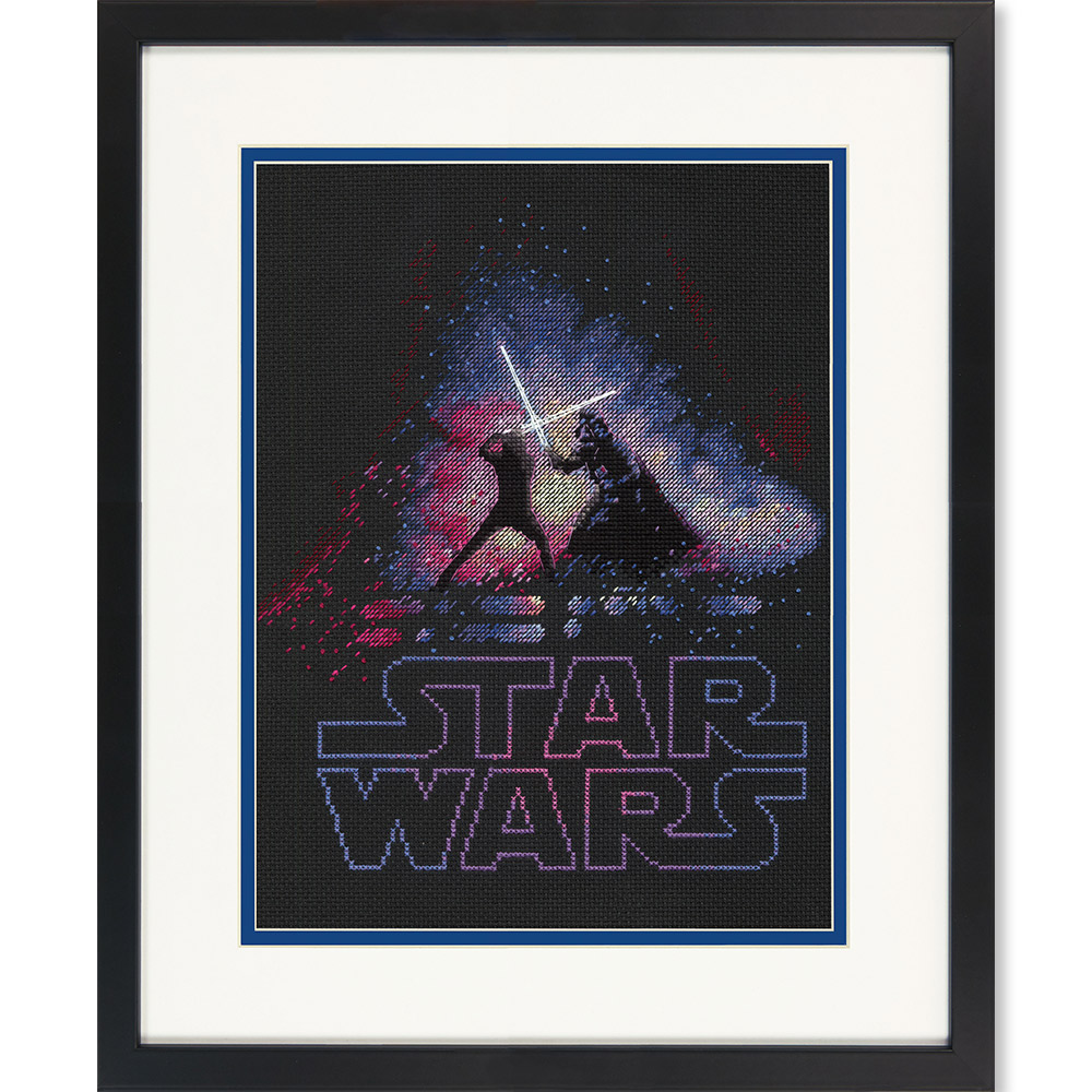Набір для вишивання хрестиком "Люк и Дарт Вейдер//Luke and Darth Vader" DIMENSIONS 70-35382
Набір для вишивання хрестиком "Люк и Дарт Вейдер//Luke and Darth Vader" DIMENSIONS 70-35382