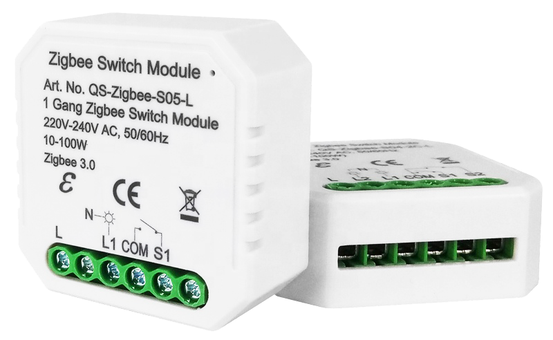 Умный выключатель без нуля Tervix Pro Line ZigBee Switch (1 клавиша), реле для скрытого монтажа
Умный выключатель без нуля Tervix Pro Line ZigBee Switch (1 клавиша), реле для скрытого монтажа