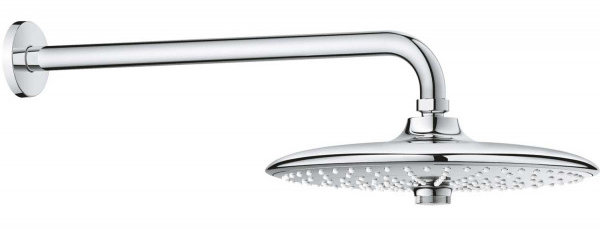 Душевая гарнитура Grohe Euphoria 260 26458000 верхний душ с душевым кронштейном 380 мм нержавеющая сталь
Душевая гарнитура Grohe Euphoria 260 26458000 верхний душ с душевым кронштейном 380 мм нержавеющая сталь