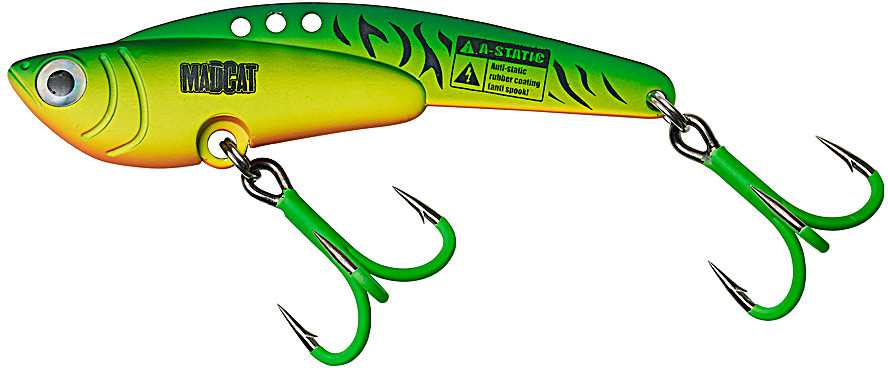 Блесна DAM Madcat A-Static E-LUZION Blade Lure 100 г тройник № 2/0 Firetiger (59985)
Блесна DAM Madcat A-Static E-LUZION Blade Lure 100 г тройник № 2/0 Firetiger (59985)