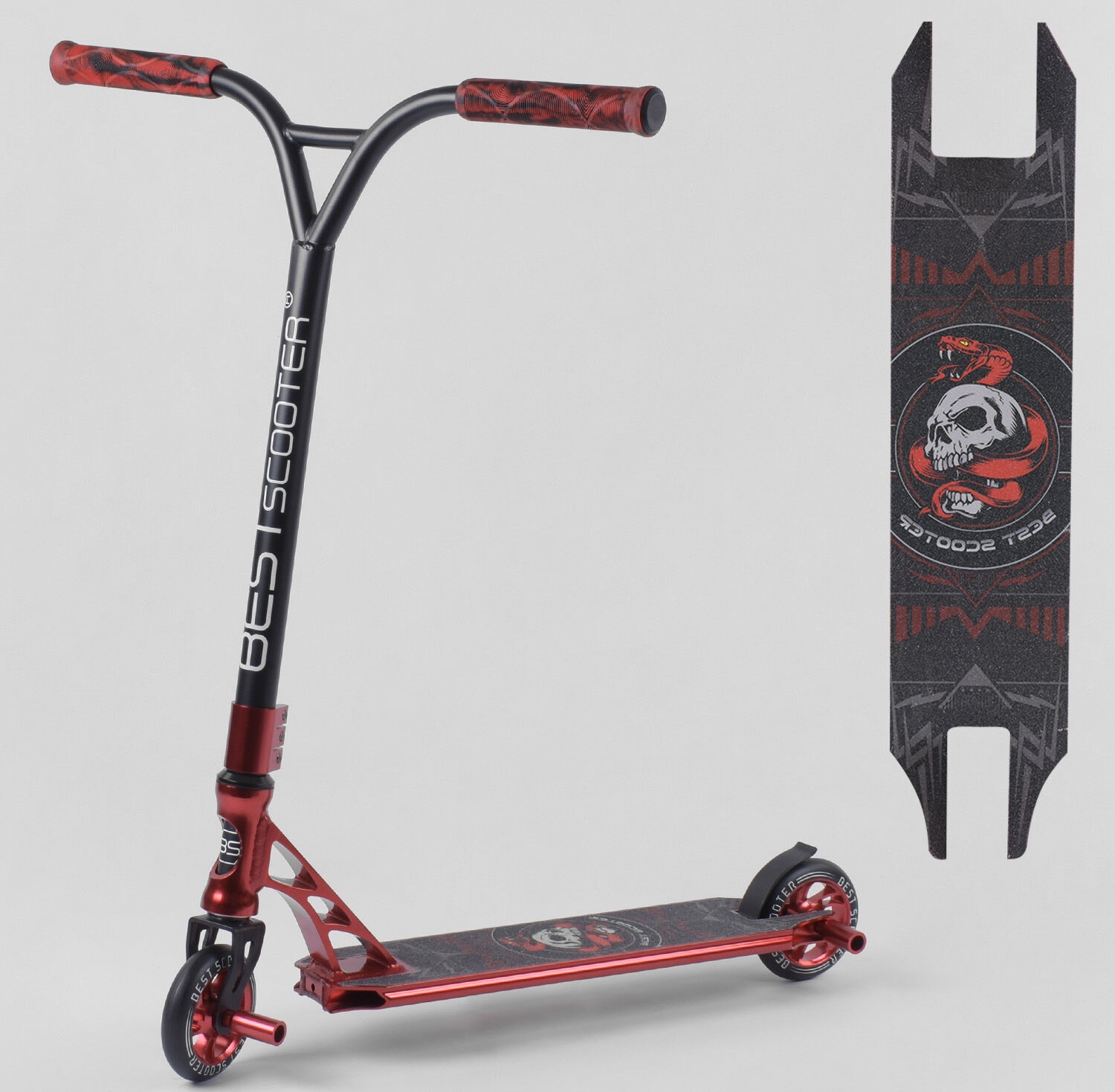 Самокат трюковый Best Scooter 13111 с HIC системой Пегами Черный с красным
Самокат трюковый Best Scooter 13111 с HIC системой Пегами Черный с красным