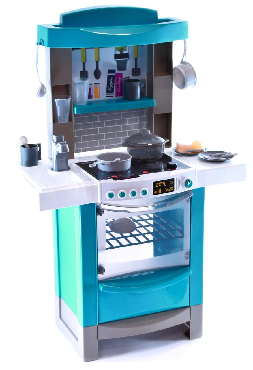 Интерактивная кухня Smoby Мастер-Шеф с эффектом кипения Tefal Magic Bubble (311505)
Интерактивная кухня Smoby Мастер-Шеф с эффектом кипения Tefal Magic Bubble (311505)