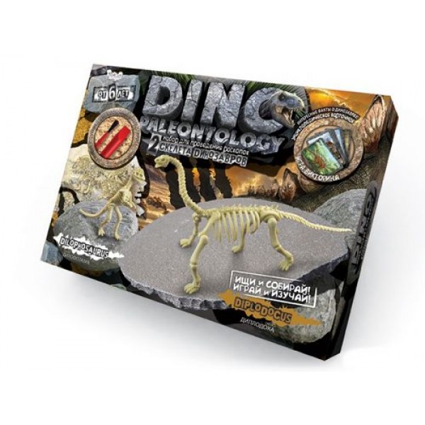 Набор для проведения раскопок "DINO PALEONTOLOGY", "Диплодок", DP-01-05 DP-01-01,02,0
Набор для проведения раскопок "DINO PALEONTOLOGY", "Диплодок", DP-01-05 DP-01-01,02,0