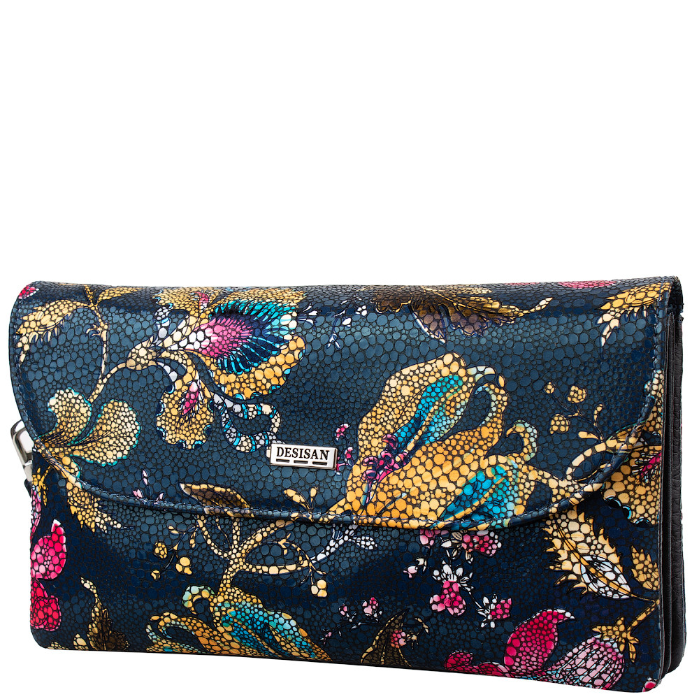 Женский кожаный клатч-кошелек (SHI752-415) Desisan 19,5х11,5х3 см Разноцветный 000130942
Женский кожаный клатч-кошелек (SHI752-415) Desisan 19,5х11,5х3 см Разноцветный 000130942
