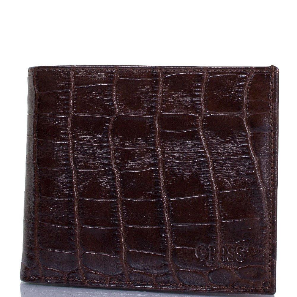 Мужское кожаное портмоне (SHI324-30) Grass 10,5х8,5х2,5 см Коричневый 000131314
Мужское кожаное портмоне (SHI324-30) Grass 10,5х8,5х2,5 см Коричневый 000131314