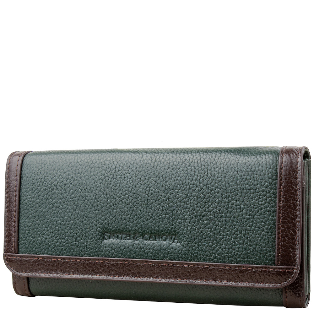 Женский кожаный кошелек (FUL-26802-green-brn) Smith&Canova 19х9х2 см Зеленый 000131439
Женский кожаный кошелек (FUL-26802-green-brn) Smith&Canova 19х9х2 см Зеленый 000131439