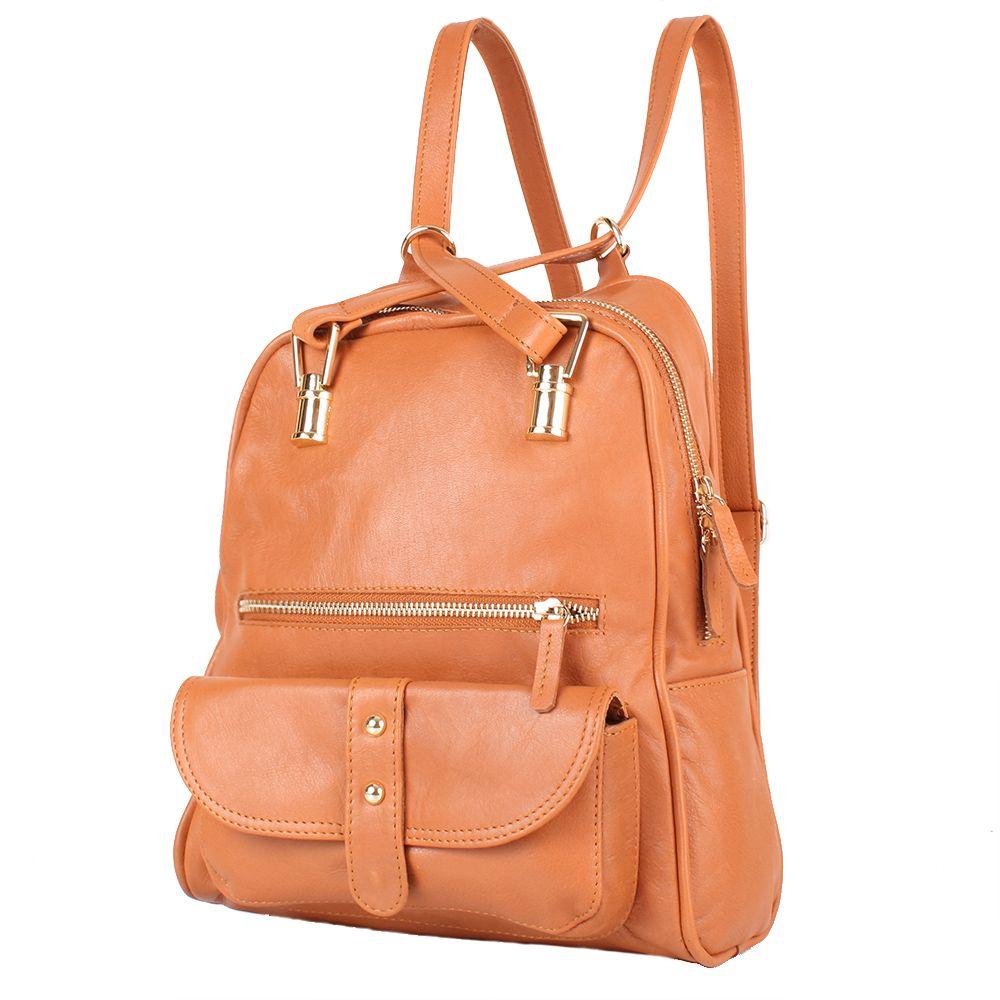 Женский кожаный городской рюкзак (LK-DM229-cognac) Laskara 27х30х11 см Коричневый 000131786
Женский кожаный городской рюкзак (LK-DM229-cognac) Laskara 27х30х11 см Коричневый 000131786