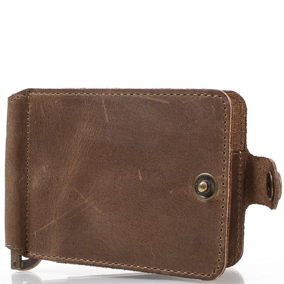Мужской кожаный зажим для купюр DNK Leather 10,5х7,5х0,5 см Коричневый 000133799
Мужской кожаный зажим для купюр DNK Leather 10,5х7,5х0,5 см Коричневый 000133799