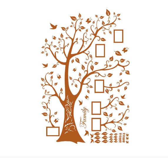 Интерьерная виниловая наклейка на стену IdeaClock Tree of happiness with frames 200х145 см Коричневый(39160-46-45)
Интерьерная виниловая наклейка на стену IdeaClock Tree of happiness with frames 200х145 см Коричневый(39160-46-45)
