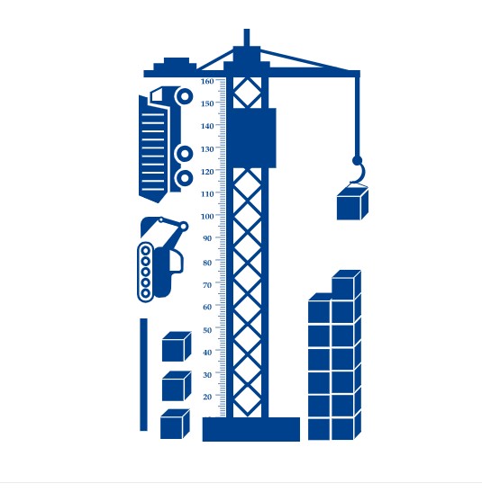 Интерьерная виниловая наклейка ростомер IdeaClock Crane 105х185 см Дорожный синий(39369-46-28)
Интерьерная виниловая наклейка ростомер IdeaClock Crane 105х185 см Дорожный синий(39369-46-28)