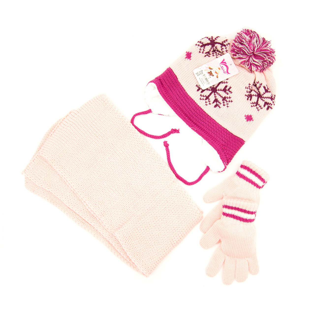 Комплект: шапка, шарф, перчатки Suve 3-6 лет Светло-розовый (TUR 50126 snow l-pink 3-6 лет)
Комплект: шапка, шарф, перчатки Suve 3-6 лет Светло-розовый (TUR 50126 snow l-pink 3-6 лет)