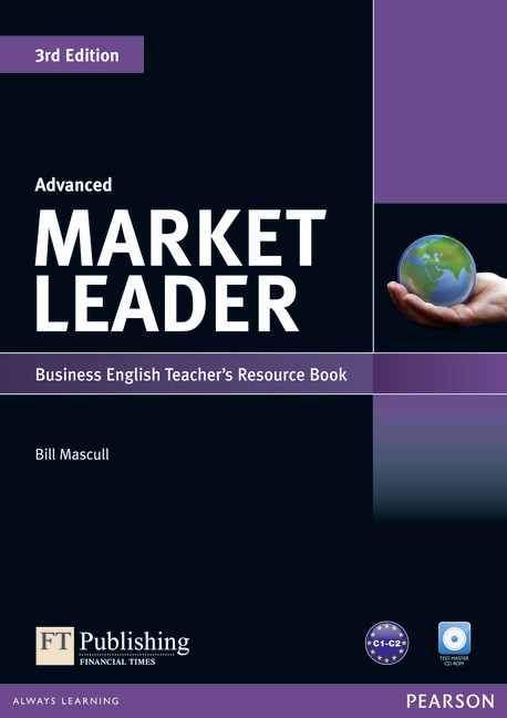 Книга для вчителя Market Leader 3ed Advanced Teacher's Book + test Master CD-ROM - Bill Mascull - 9781408268025
Книга для вчителя Market Leader 3ed Advanced Teacher's Book + test Master CD-ROM - Bill Mascull - 9781408268025