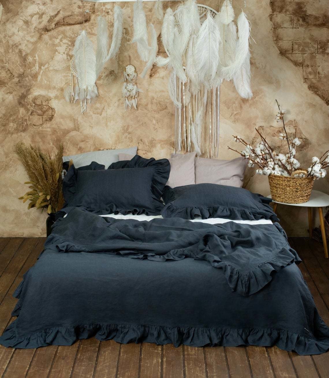 Комплект постельного белья LinenLove French Vintage Dark Gray 140х200 см Темно-серый (k_fvf_7_1,5)
Комплект постельного белья LinenLove French Vintage Dark Gray 140х200 см Темно-серый (k_fvf_7_1,5)