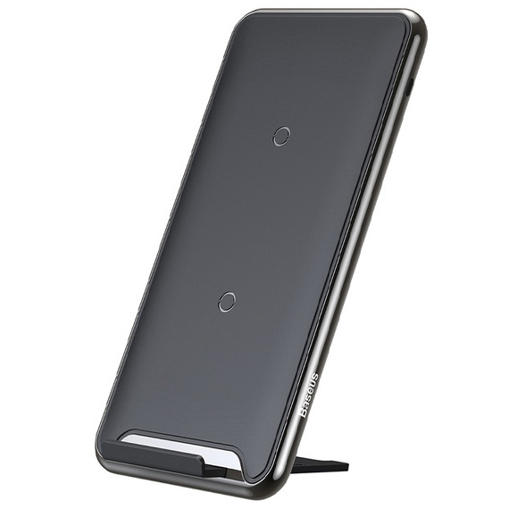 Беспроводное зарядное устройство Baseus Three-coil Wireless Charging Pad(With desktop holder)Black
Беспроводное зарядное устройство Baseus Three-coil Wireless Charging Pad(With desktop holder)Black