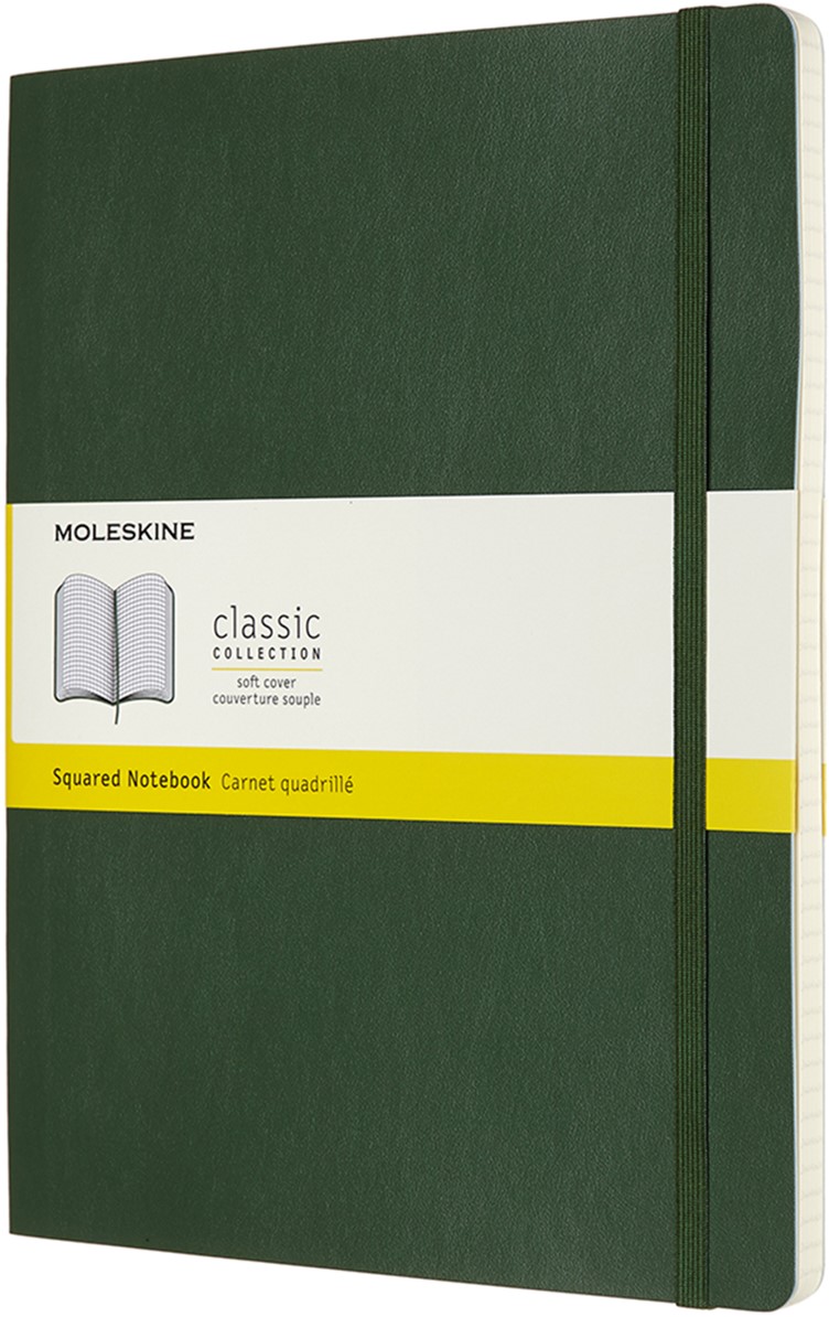 Записная книга Moleskine Classic 19 x 25 см 192 страницы в клетку Миртовый Зелёный Мягкая обложка (8053853600073)
Записная книга Moleskine Classic 19 x 25 см 192 страницы в клетку Миртовый Зелёный Мягкая обложка (8053853600073)