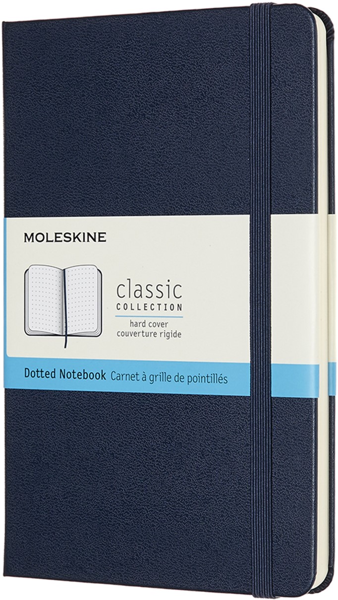 Записная книга Moleskine Classic 11,5 х 18 см 192 страницы в точку Сапфир (8058647626697)
Записная книга Moleskine Classic 11,5 х 18 см 192 страницы в точку Сапфир (8058647626697)