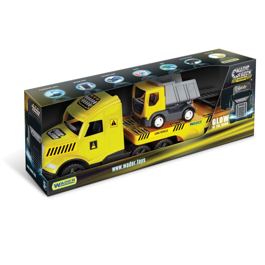 Набор игрушечных машинок эвакуатор с грузовиком Wader Magic Truck Basic (36350)
Набор игрушечных машинок эвакуатор с грузовиком Wader Magic Truck Basic (36350)