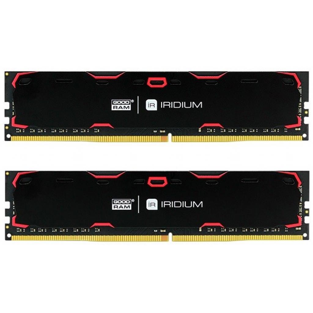 Модуль памяти для компьютера DDR4 16GB (2x8GB) 2400 MHz Iridium Black GOODRAM (IR-2400D464L15S/16GDC)
Модуль памяти для компьютера DDR4 16GB (2x8GB) 2400 MHz Iridium Black GOODRAM (IR-2400D464L15S/16GDC)