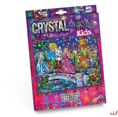 Набор для креативного творчества "CRYSTAL MOSAIC KIDS", "Золушка" CRMk-01-06 (15-38574)
Набор для креативного творчества "CRYSTAL MOSAIC KIDS", "Золушка" CRMk-01-06 (15-38574)