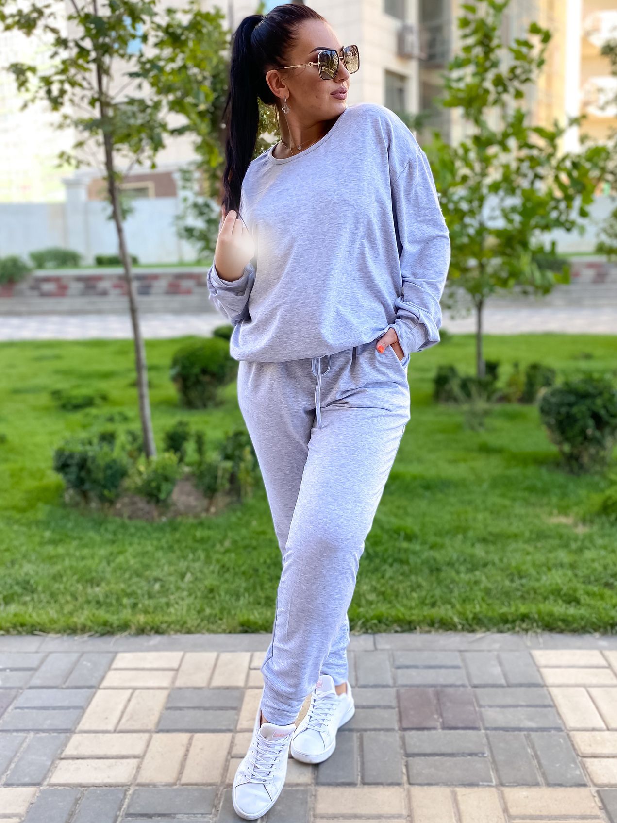 Спортивный костюм DNKA р15273 - Серый, Спортивный костюм DNKA р15273 50-52 Серый
Спортивный костюм DNKA р15273 - Серый, Спортивный костюм DNKA р15273 50-52 Серый